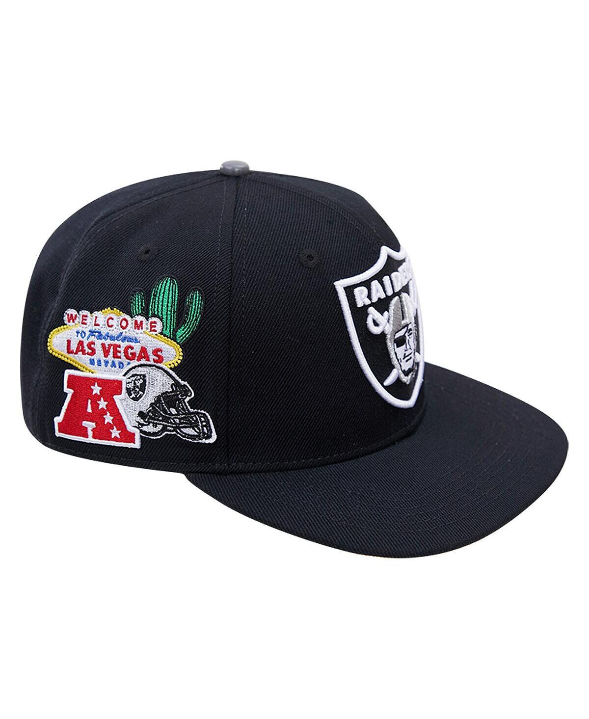 

Черная мужская кепка Snapback Las Vegas Raiders Hometown Pro Standard