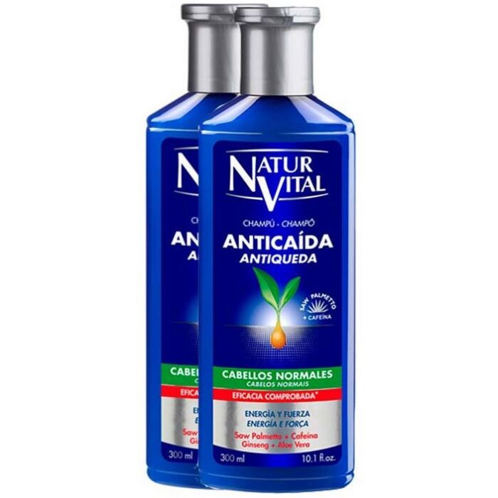 

Шампунь Champu Anticaida Naturvital, 2 x 300 ml