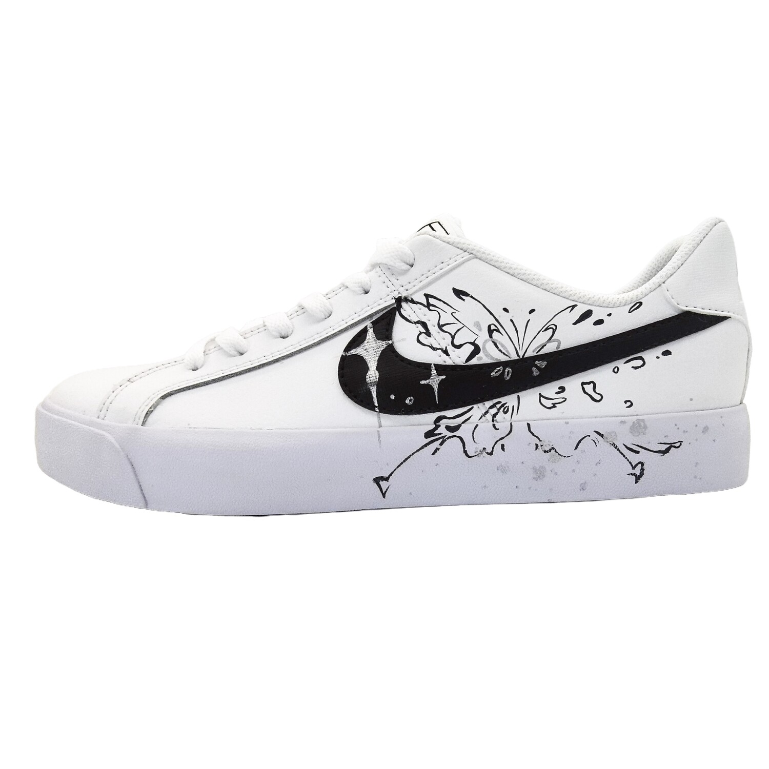 

Кроссовки Nike Court Royale Skateboarding Shoes Unisex Low-top Blue, синий