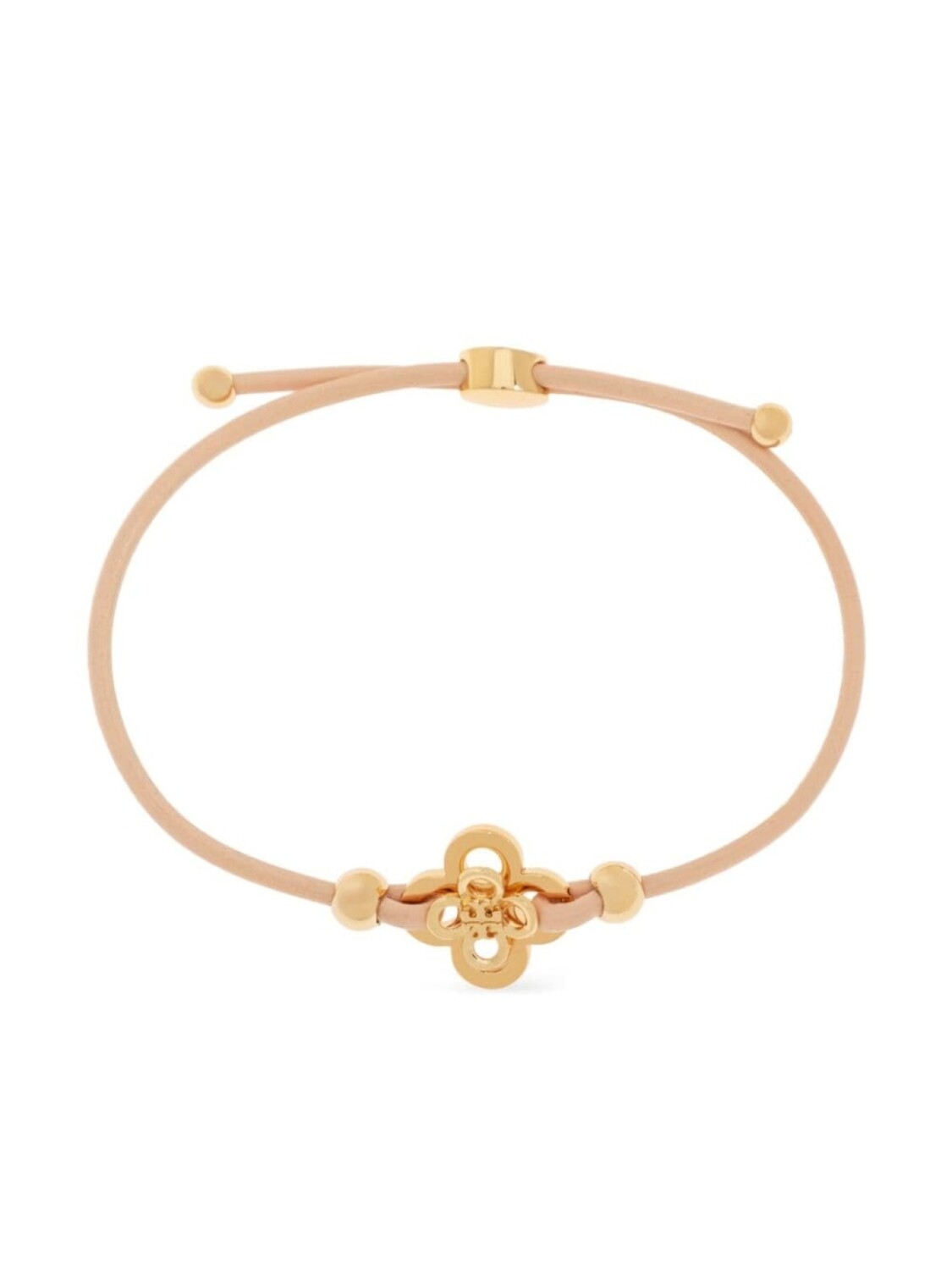 

Раздвижной браслет Kira Clover Tory Burch, золотой