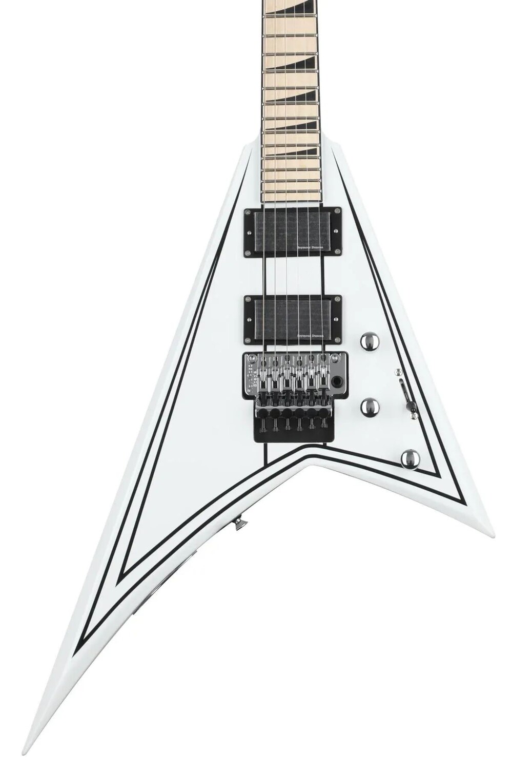 

Jackson Rhoads RRX24M — белоснежный с черными полосками