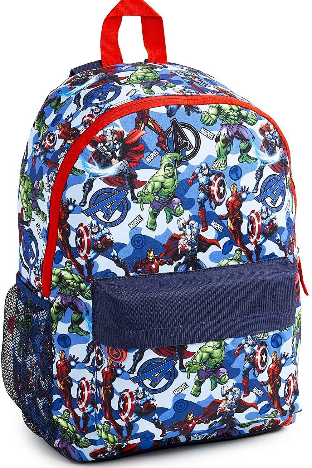 Большой рюкзак Avengers Superheros Marvel, синий светодиодная фигурка вау под тором marvel wow stuff