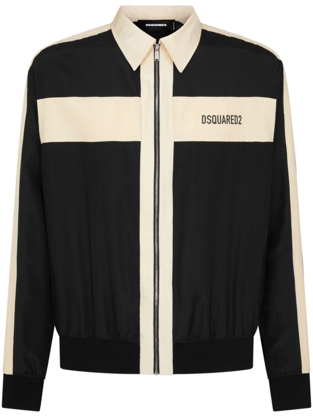 

Dsquared2 шелковый бомбер с логотипом, черный