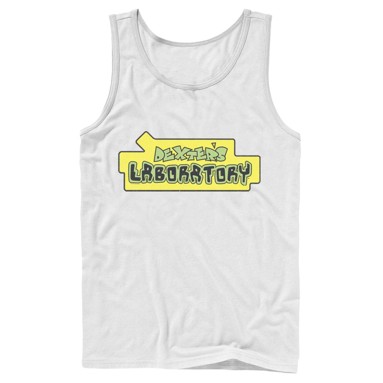 

Мужская майка с оригинальным логотипом Cartoon Network Dexter's Laboratory Licensed Character