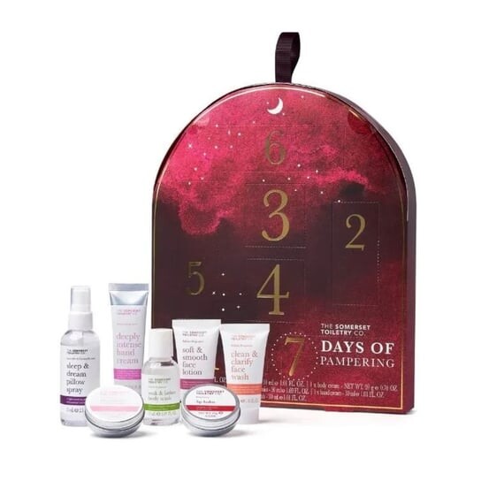 

Адвент-календарь на 7 дней ухода за собой, Адвент-календарь на 7 дней The Somerset Cosmetics Co, The Somerset Toiletry Co