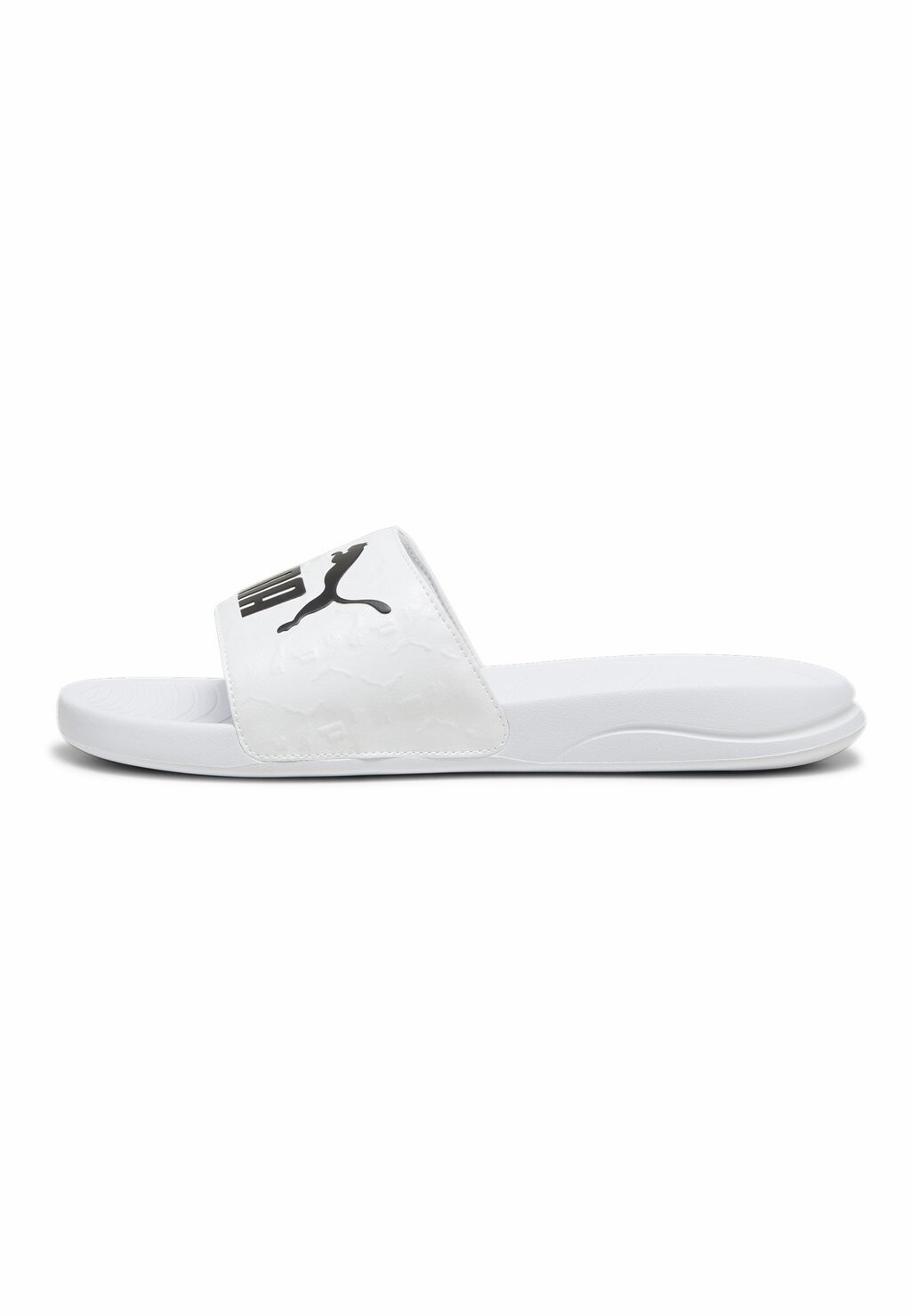 Туфли-лодочки на плоской подошве POPCAT SUPERLOGO Puma, цвет white black