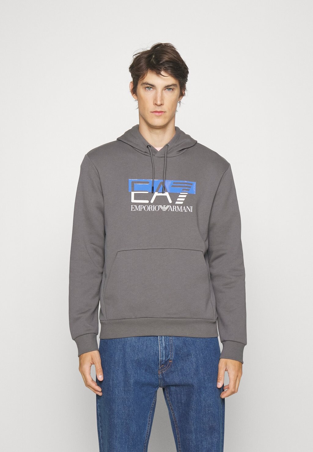 

Толстовка EA7 Emporio Armani, лондонский дым
