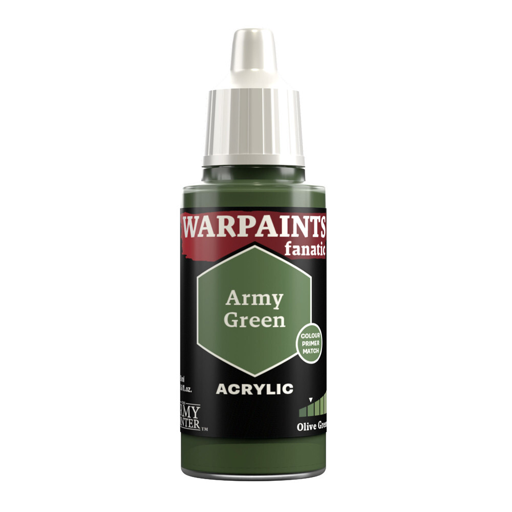 

Аксессуары Army Painter Warpaints Fanatic: Army Green (18ml)