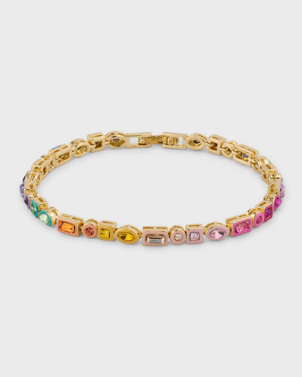 

Браслет Кайден с кристаллами BaubleBar, цвет Rainbow