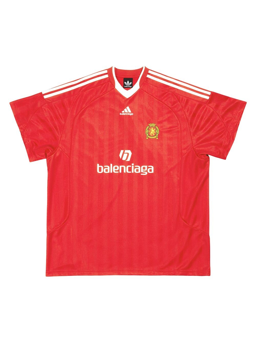 

Футболка Balenciaga Adidas Oversize Balenciaga, красный
