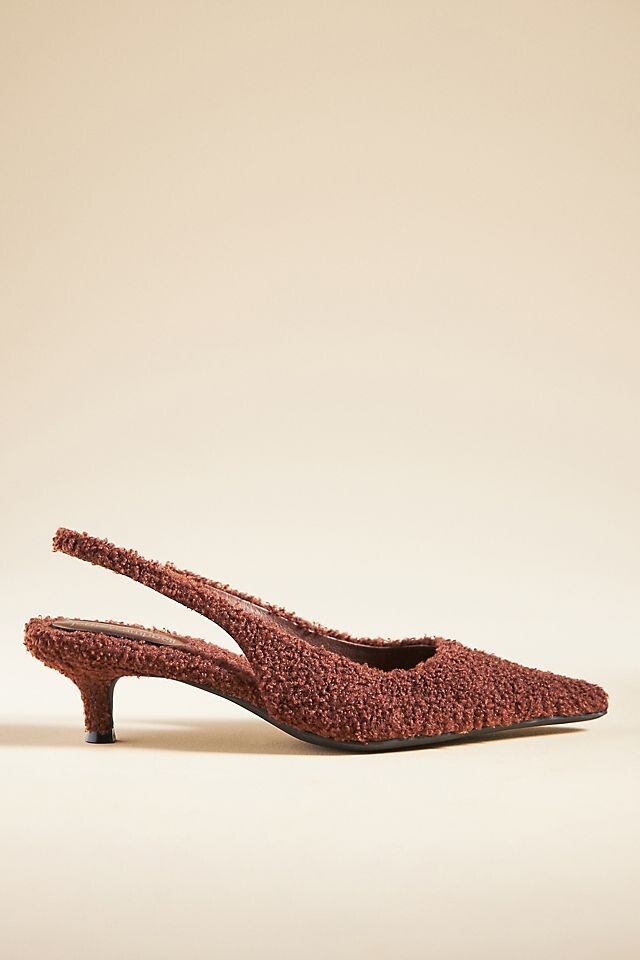 

Джеффри Кэмпбелл Persona Teddy Kitten Heels, коричневый
