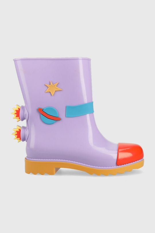 Резиновые сапоги Rain Boot + Fabula Inf Melissa, фиолетовый