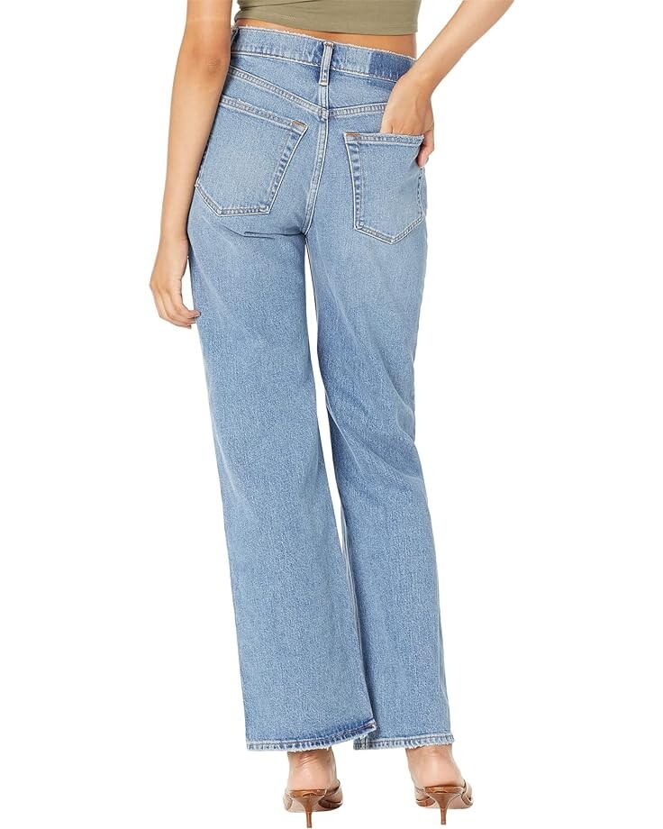 

Джинсы Abercrombie & Fitch High-Rise 90s Relaxed Jeans, цвет Medium Clean