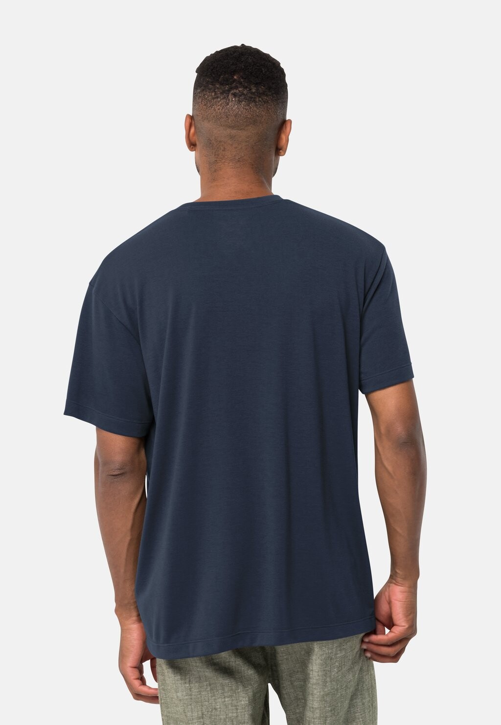 

Футболка базовая Wanderthirst T M Jack Wolfskin, темно-синяя