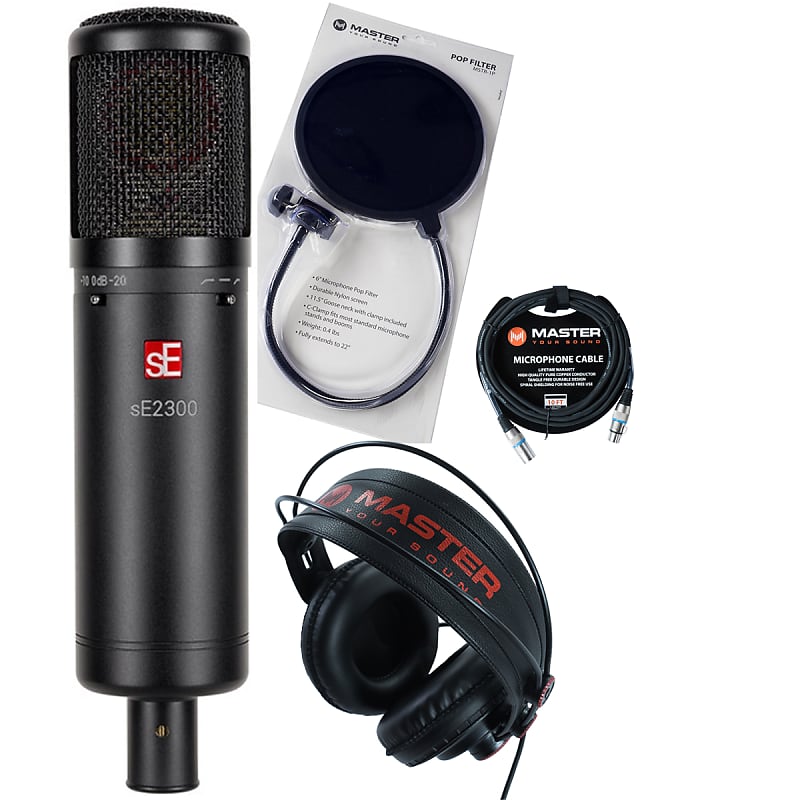 Конденсаторный микрофон sE Electronics SE2300-U lewitt lct441 flex студийный кардиоидый микрофон с большой диафрагмой