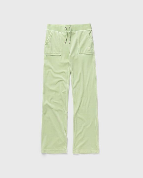 

Спортивные штаны Juicy Couture Wmns Classic Velour Del Ray Pant, цвет bok choy