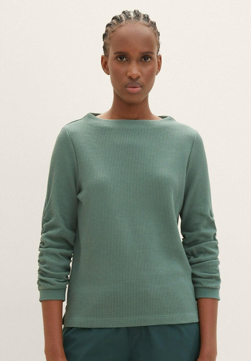 

Свитшот TOM TAILOR DENIM, цвет green dust