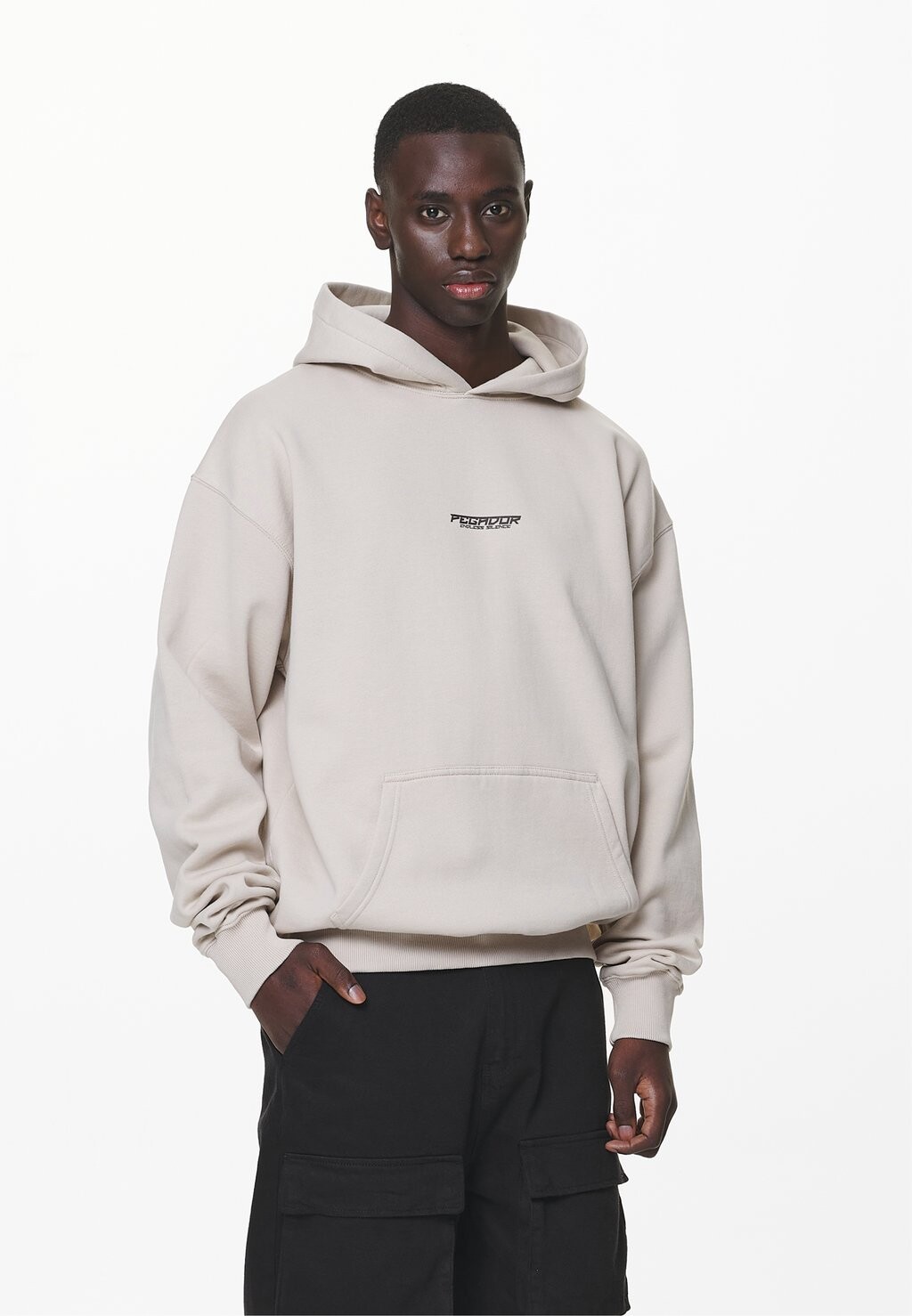 

Толстовка Pegador FENTON OVERSIZED HOODIE, кремовый от пыли, Бежевый