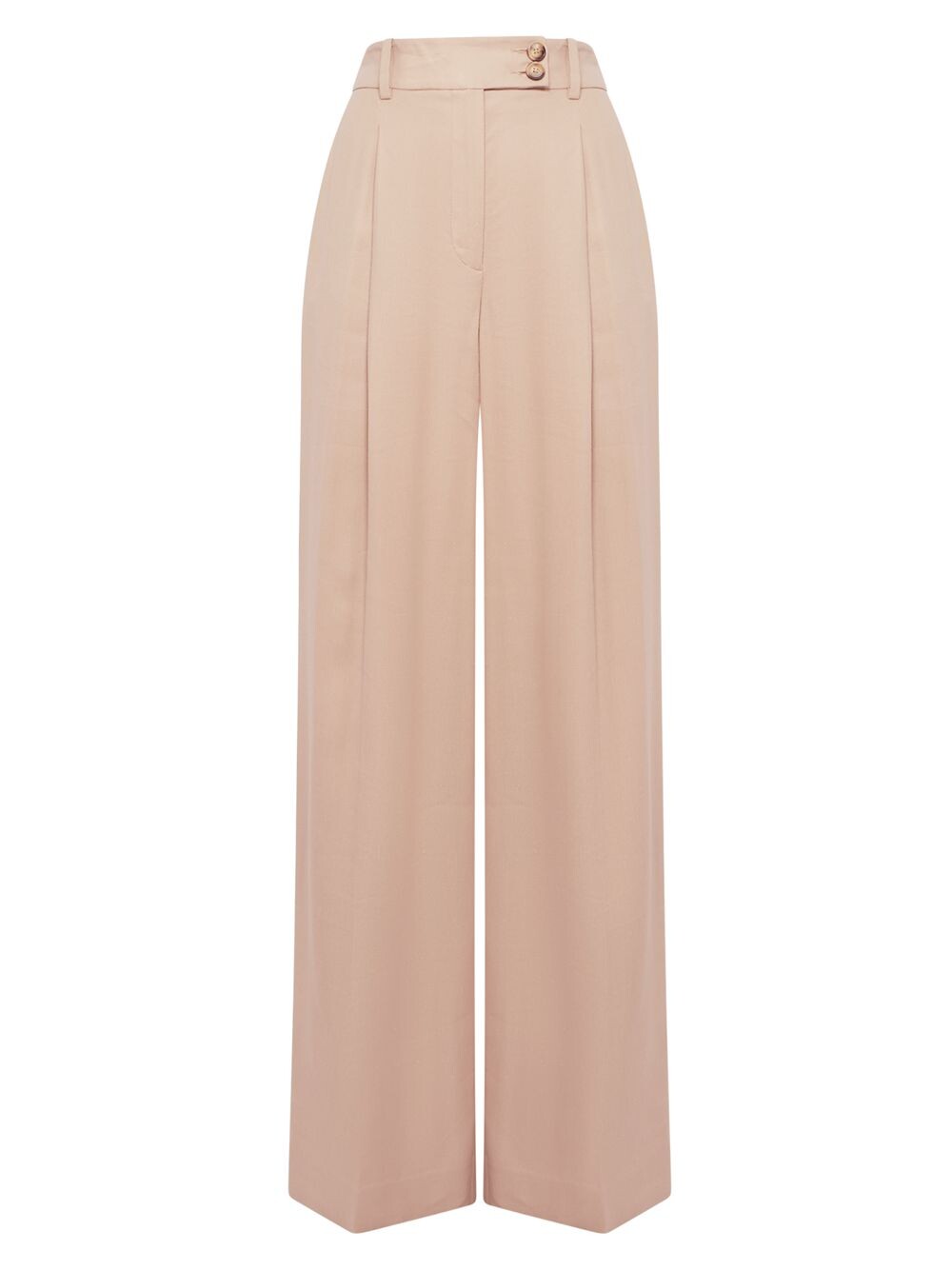 

Брюки Hollie из смесового льна Reiss, Серый