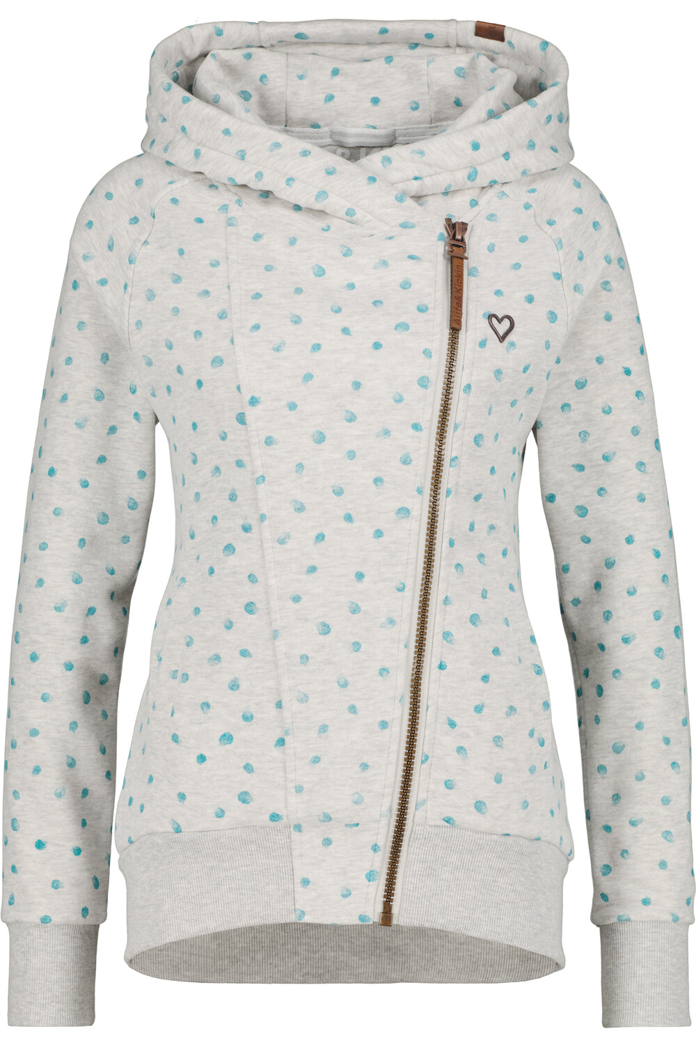 

Толстовка alife and kickin Kapuzen,, Kapuzenjacke, Shirtjacke SnakecharmerAK B, цвет cloudy melange