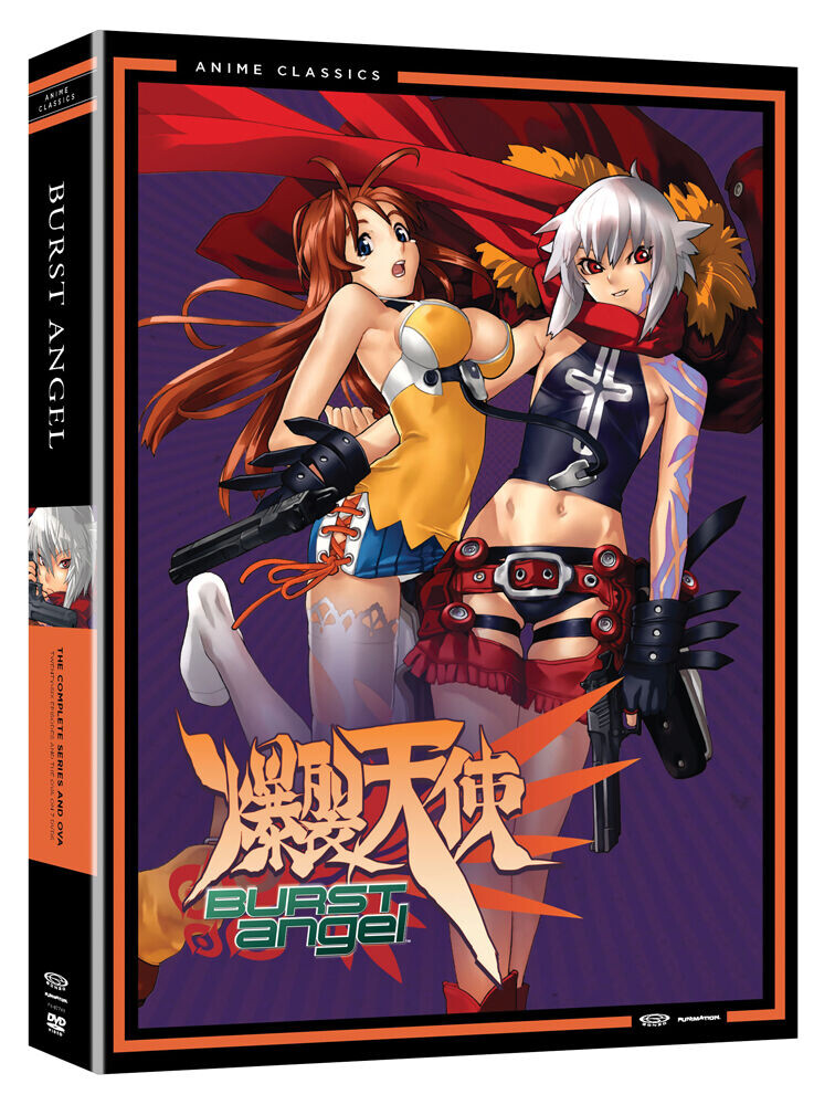 

DVD диск Burst Angel - The Complete Series Box Set - Classic - DVD