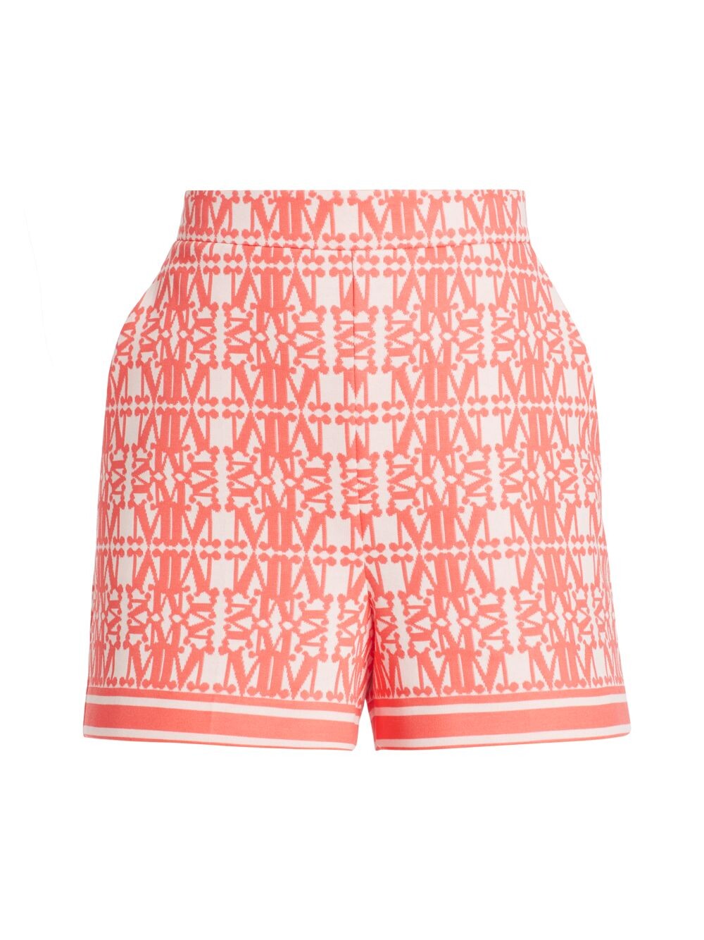 

Шорты из джерси с логотипом Anagni Max Mara