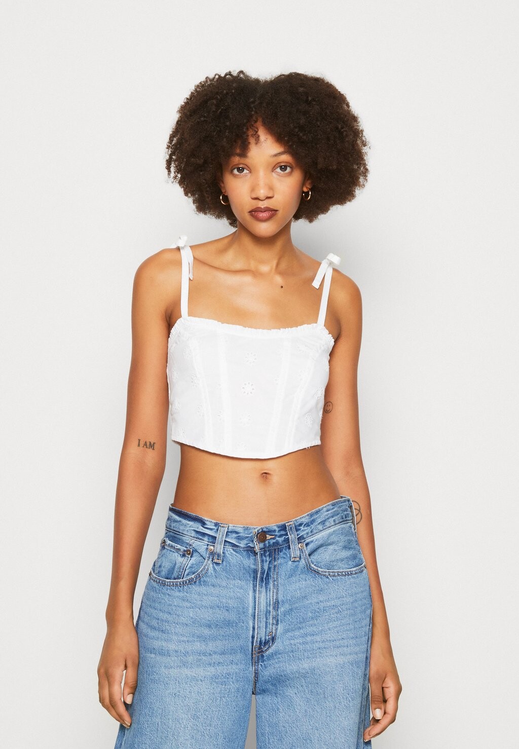 

Топ Hollister Co., белый