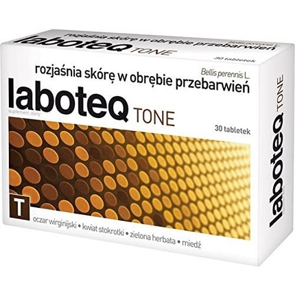 Laboteq Tone Осветляющая добавка для кожи, 30 капсул, Aflofarm бад цистус 60 капсул aflofarm