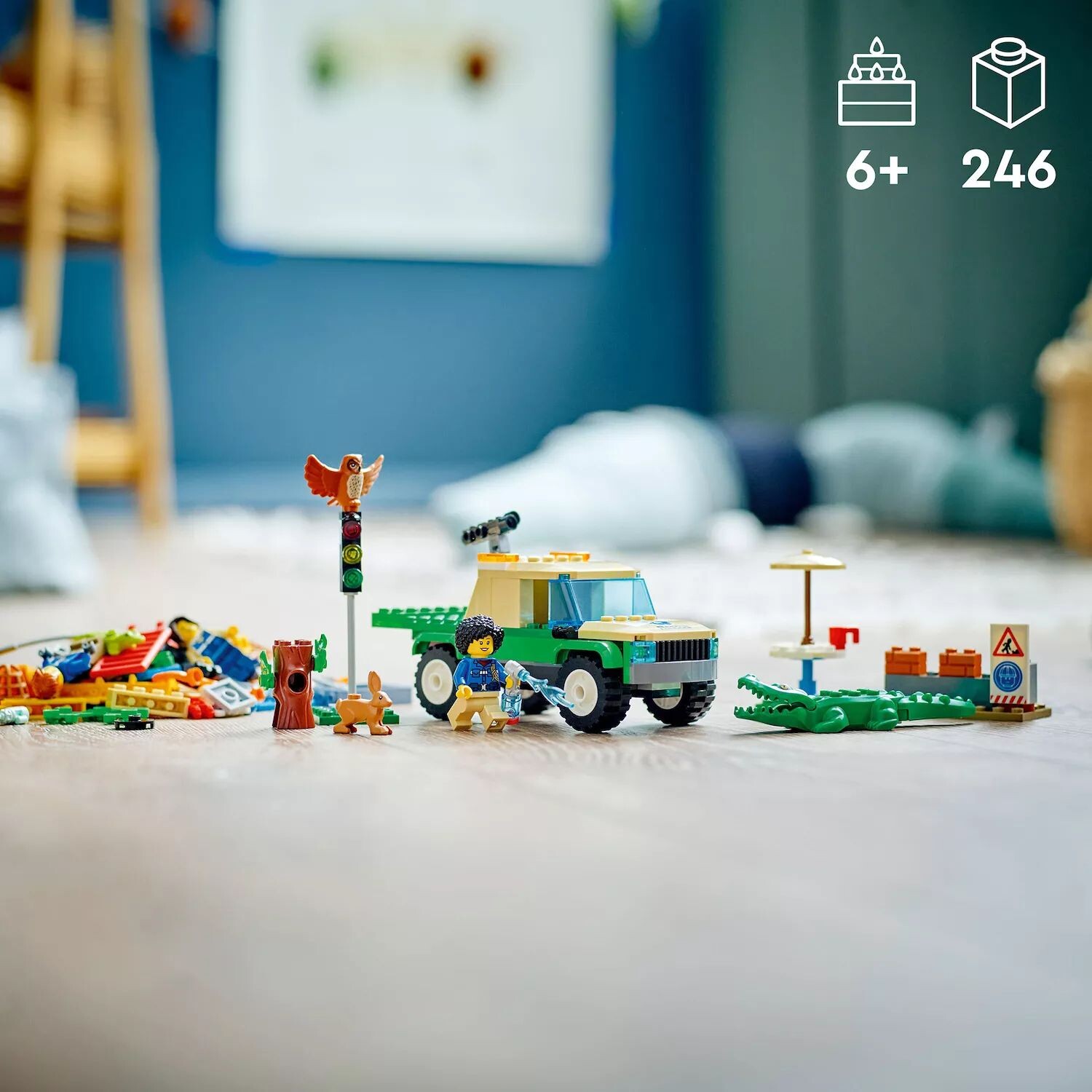 

LEGO City «Миссии по спасению диких животных» 60353 (246 деталей) LEGO