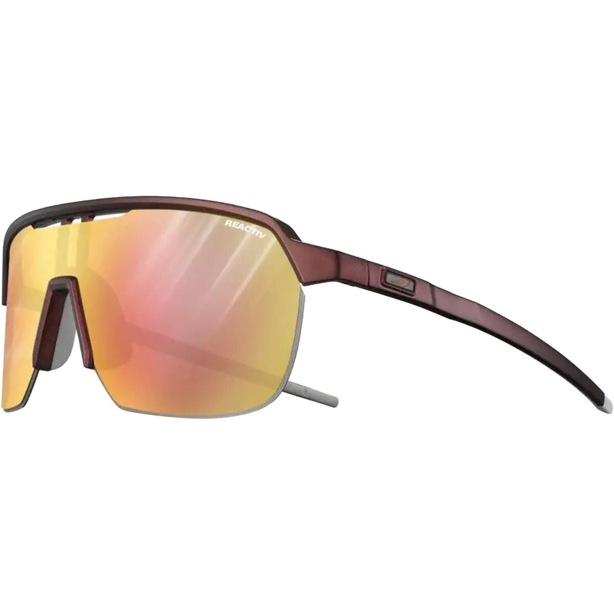 

Частотные солнцезащитные очки Julbo, цвет burgundy/light gray/reactiv 1-3 light amplifier