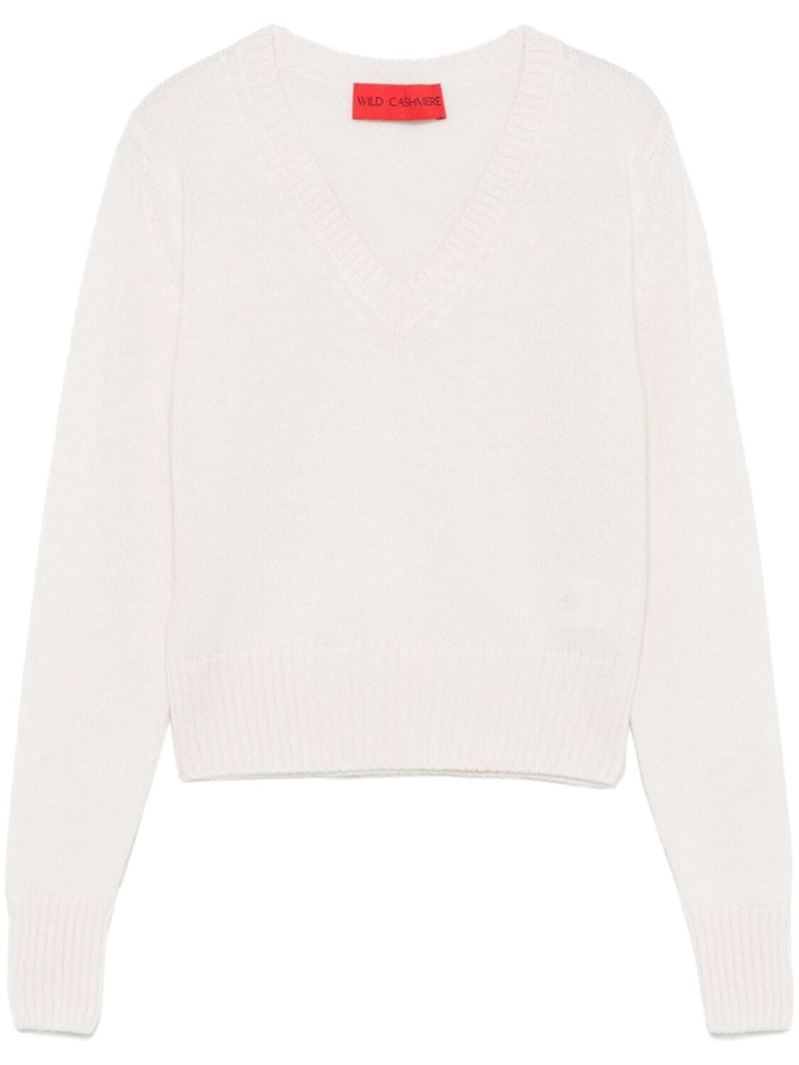 

Wild Cashmere свитер с V-образным вырезом, нейтральный цвет