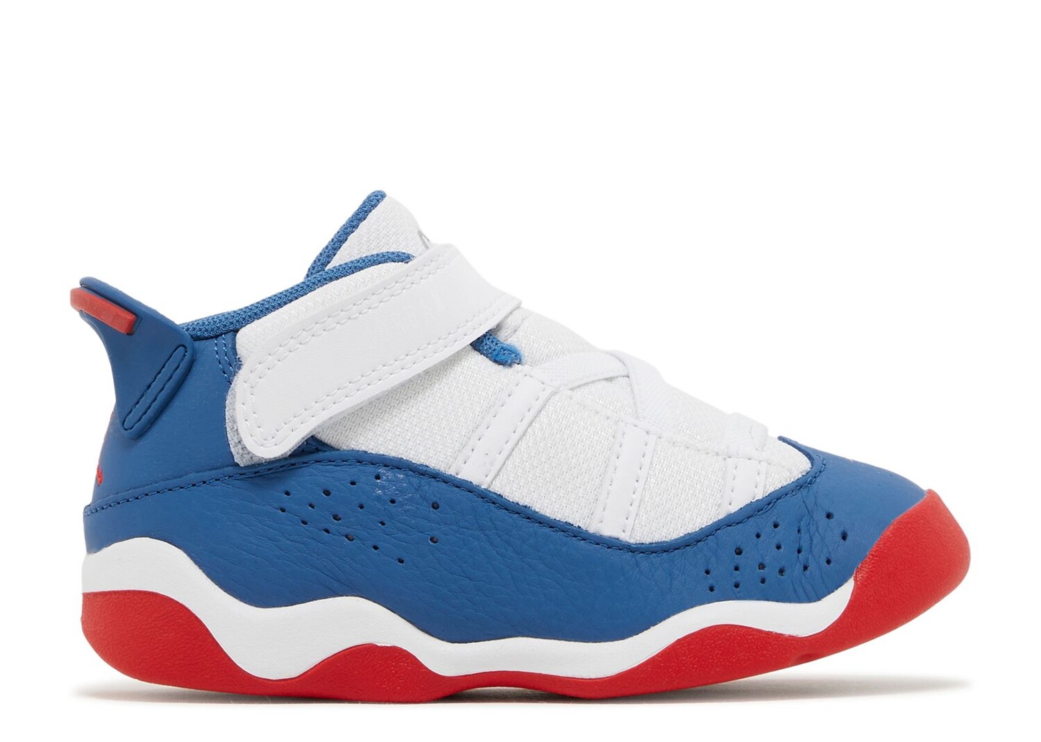 

Кроссовки Air Jordan Jordan 6 Rings Td 'White True Blue', синий