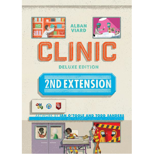 Настольная игра Clinic: Deluxe Edition Extension 2 Capstone Games clinic deluxe edition the extension клиника делюкс издание дополнение