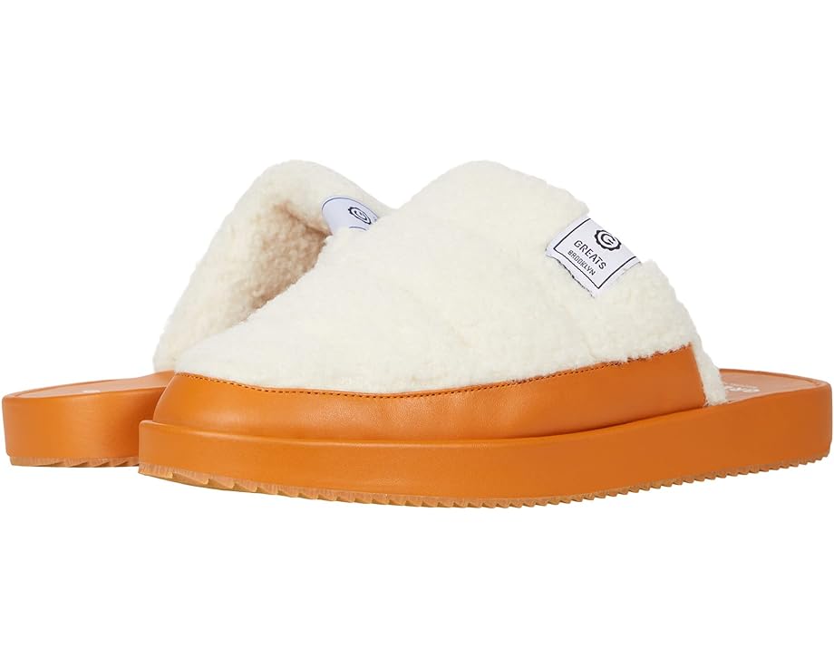 Домашняя обувь GREATS Foster Slipper, цвет Natural Plush цена и фото