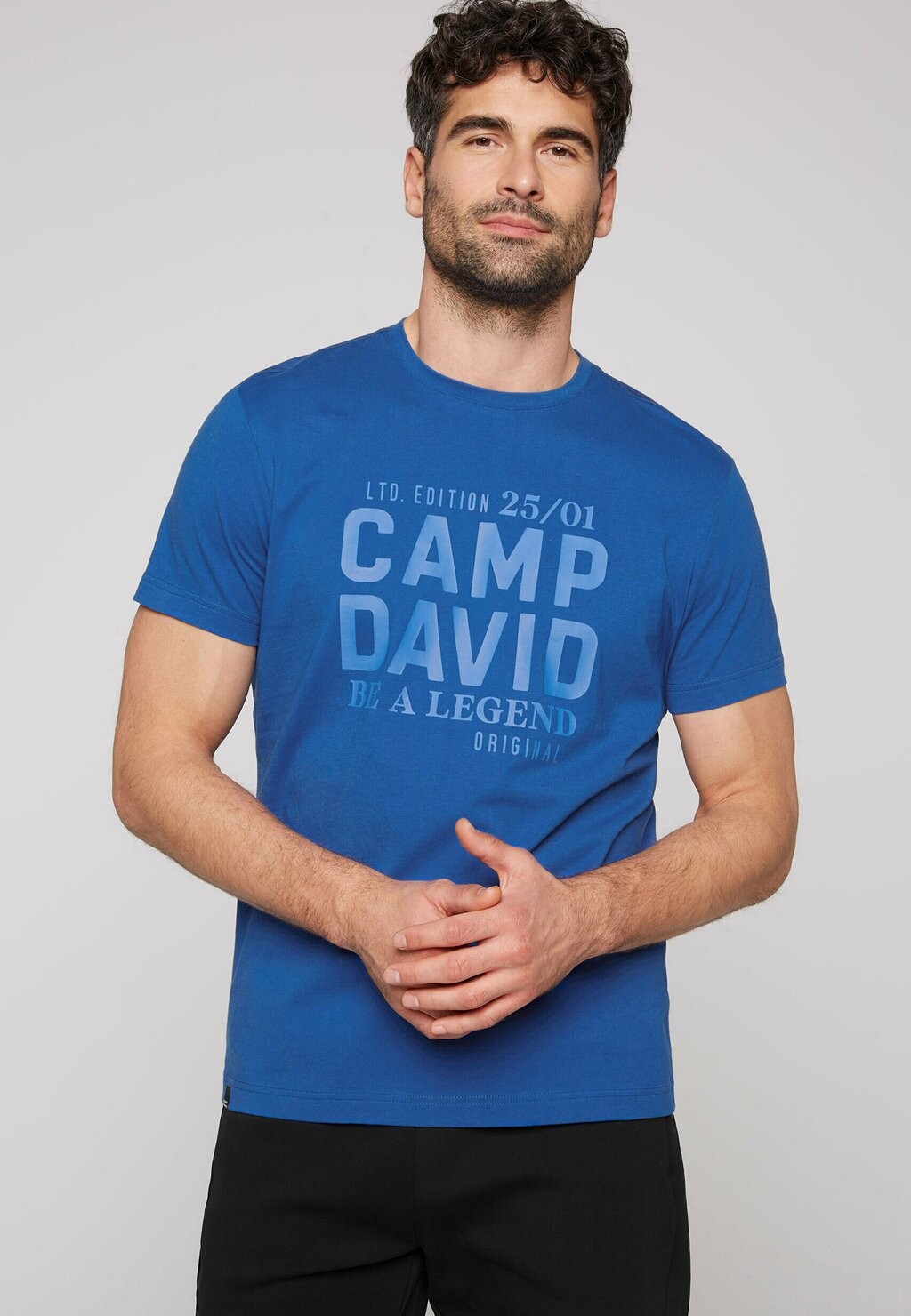 

Футболка с принтом MIT LOGO Camp David, цвет urban blue