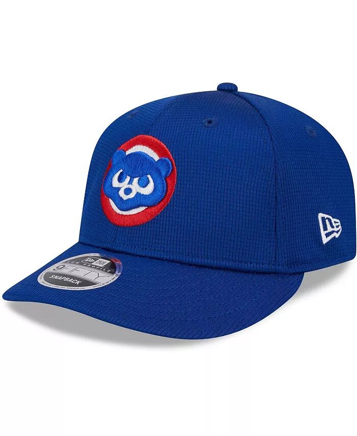 

Мужская низкопрофильная бейсболка Snapback 9FIFTY Royal Chicago Cubs 2024 для тренировки ватина New Era, синий