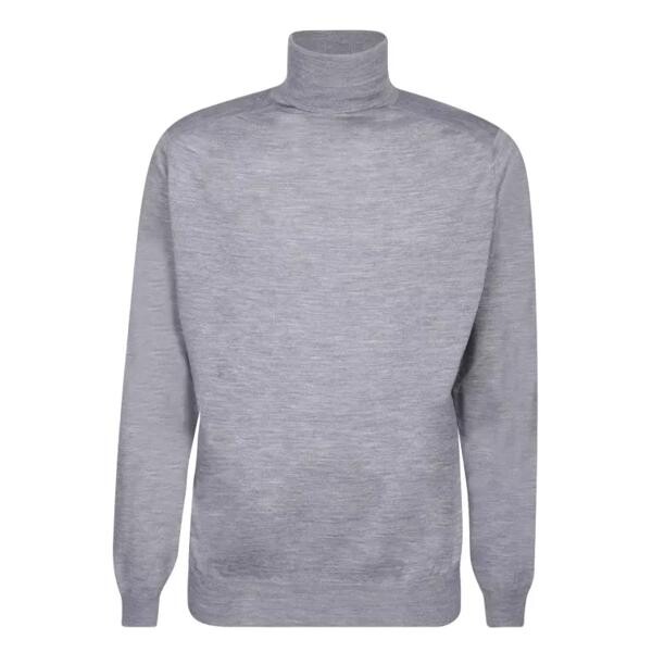 

Пулловер high neck pullover Dell'Oglio, серый