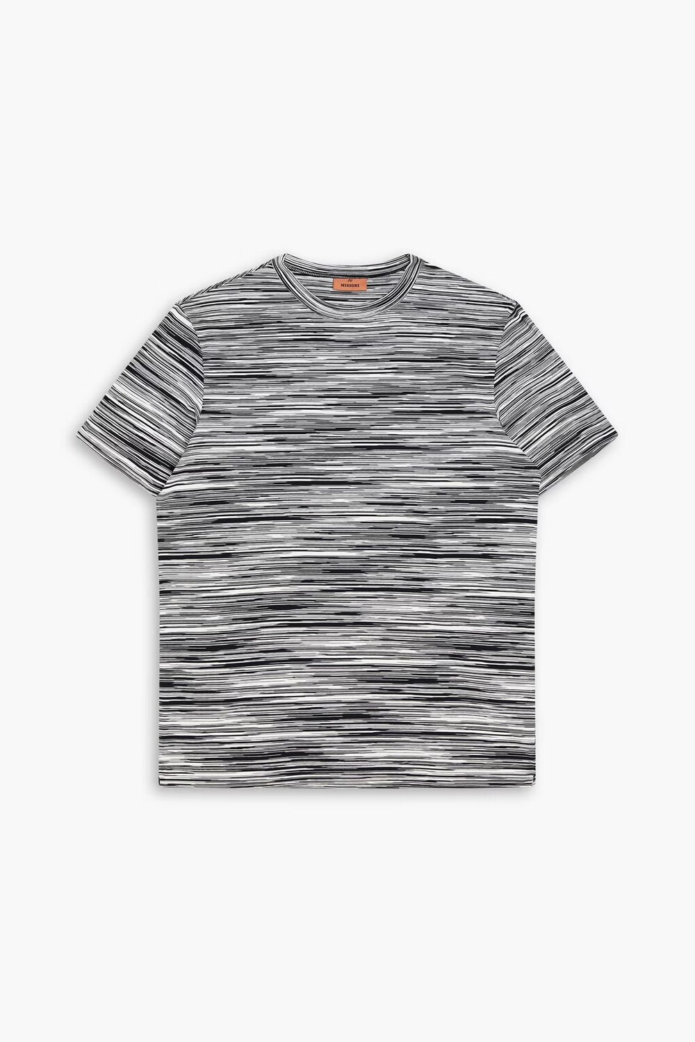 

Футболка из хлопкового джерси космического цвета Missoni, черный