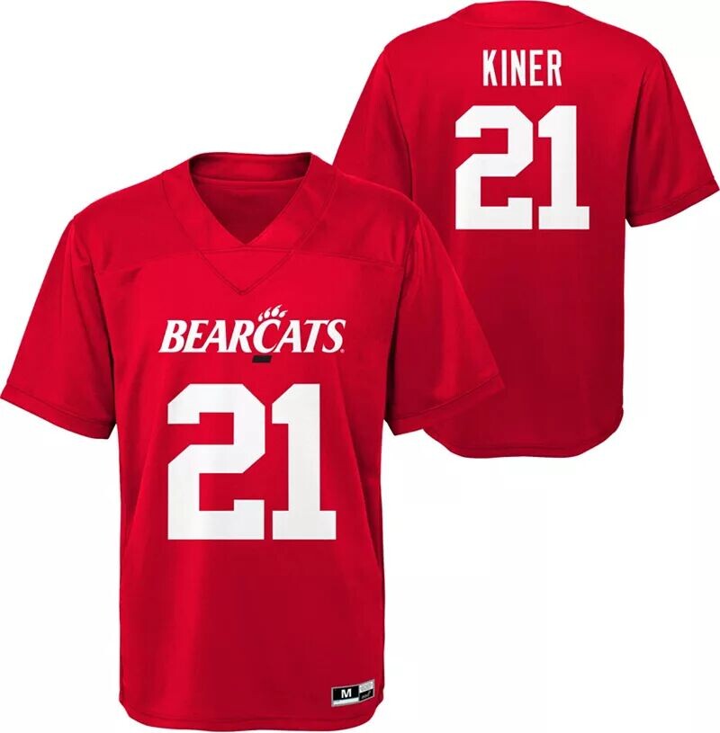 

Gen2 Молодежный Cincinnati Bearcats Кори Кайнер # 21 Красная реплика Джерси