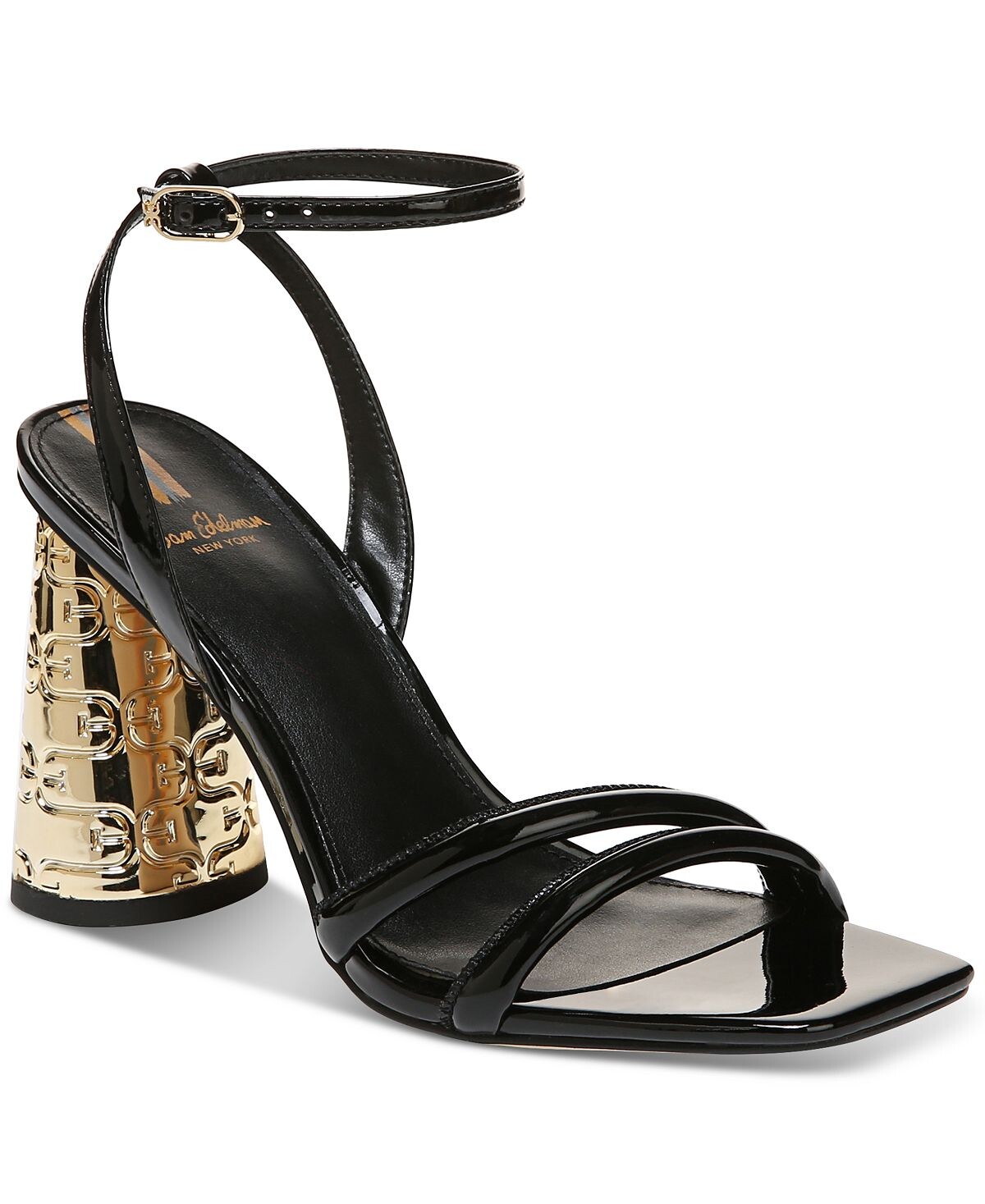 

Женские классические сандалии Kayden с ремешками Sam Edelman, черный