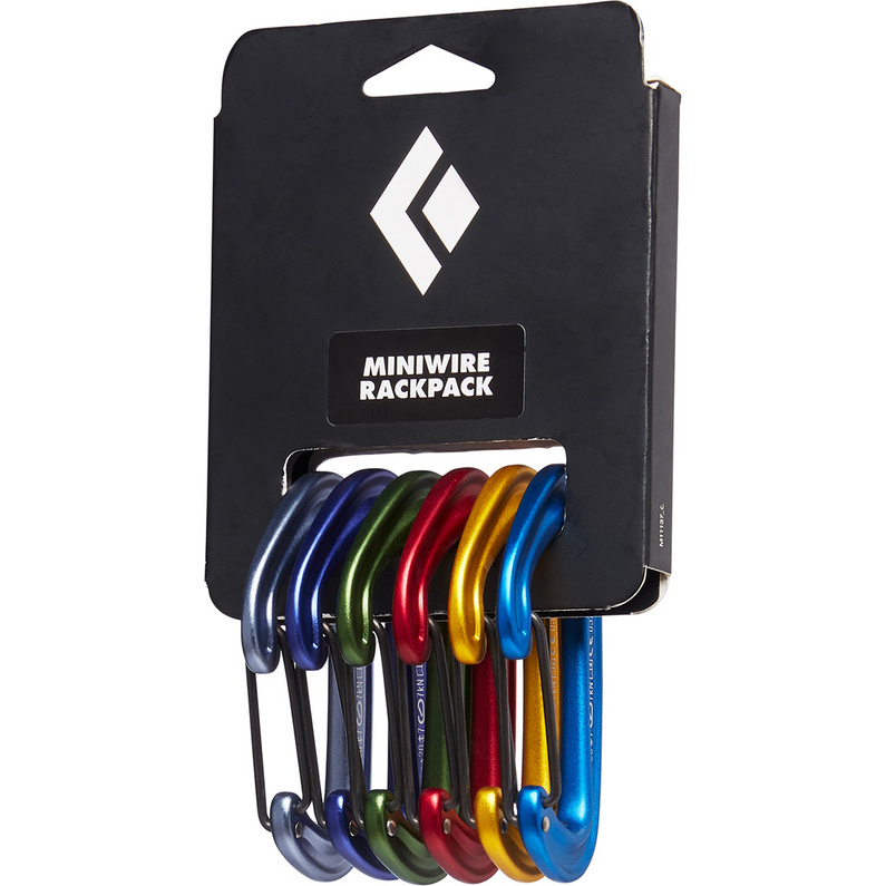 

Набор карабинов Miniwire Rackpack, 6 шт Black Diamond