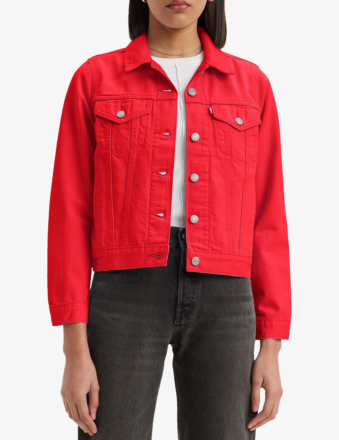 

Оригинальная куртка дальнобойщика. Levi's, красный