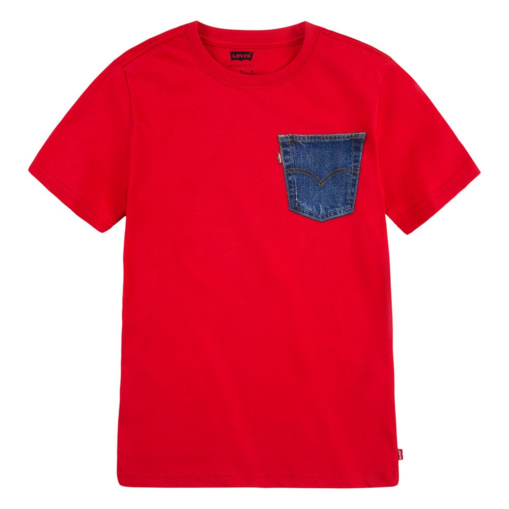 Футболка Levi´s Graphic Short Sleeve Round Neck, красный футболка levi s размер l красный бордовый