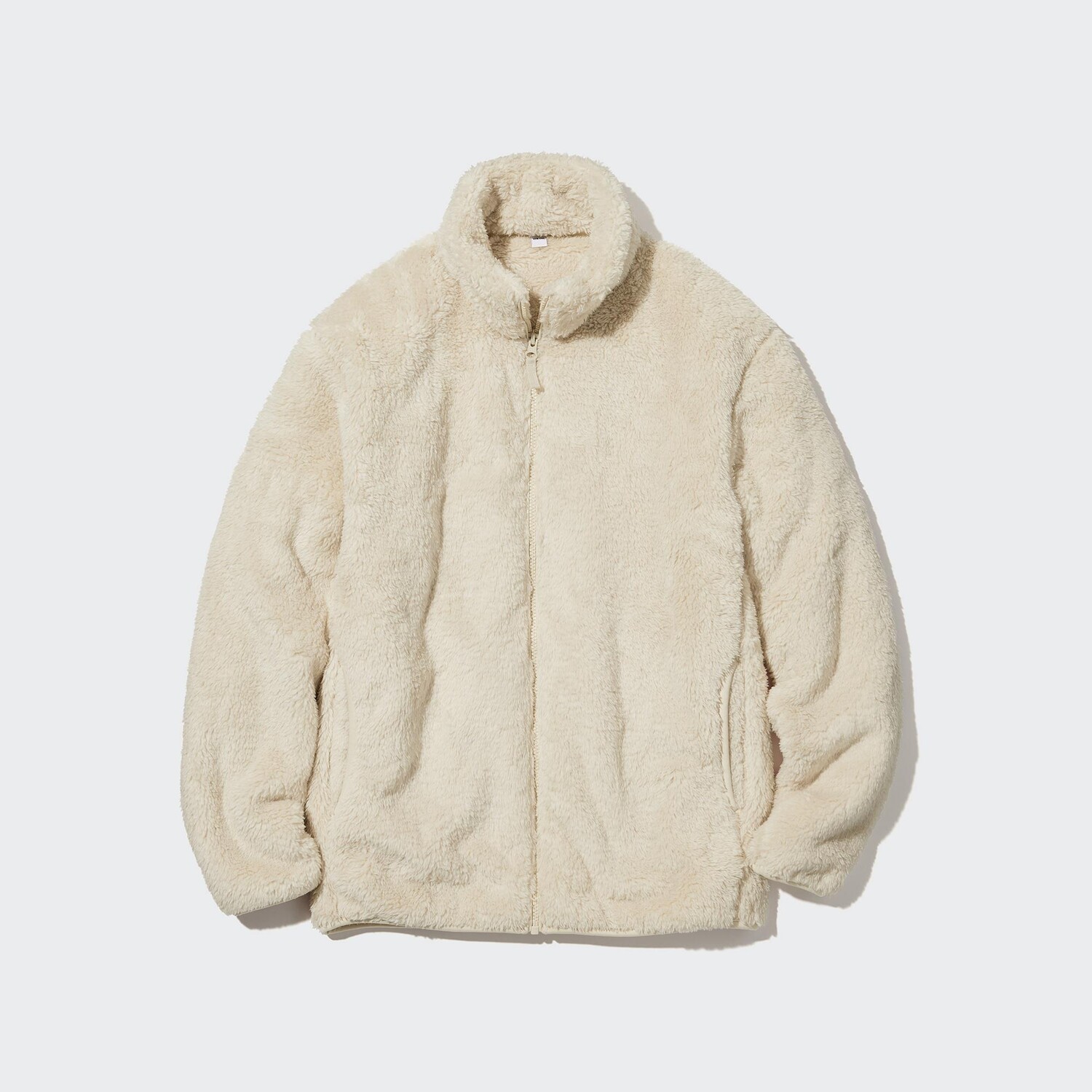 

Куртка из пушистого флиса на молнии UNIQLO, молочный