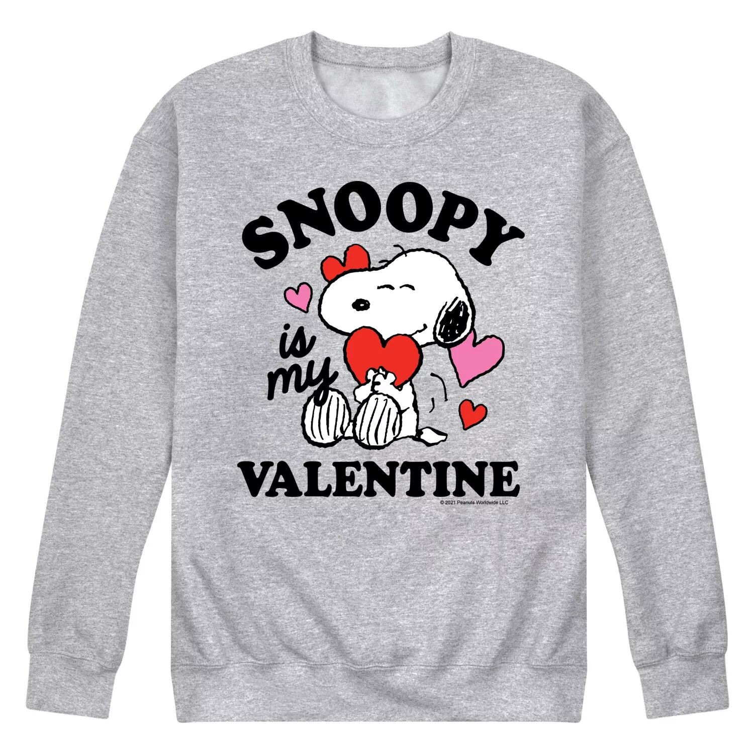 

Мужской свитшот Peanuts Snoopy My Valentine Licensed Character