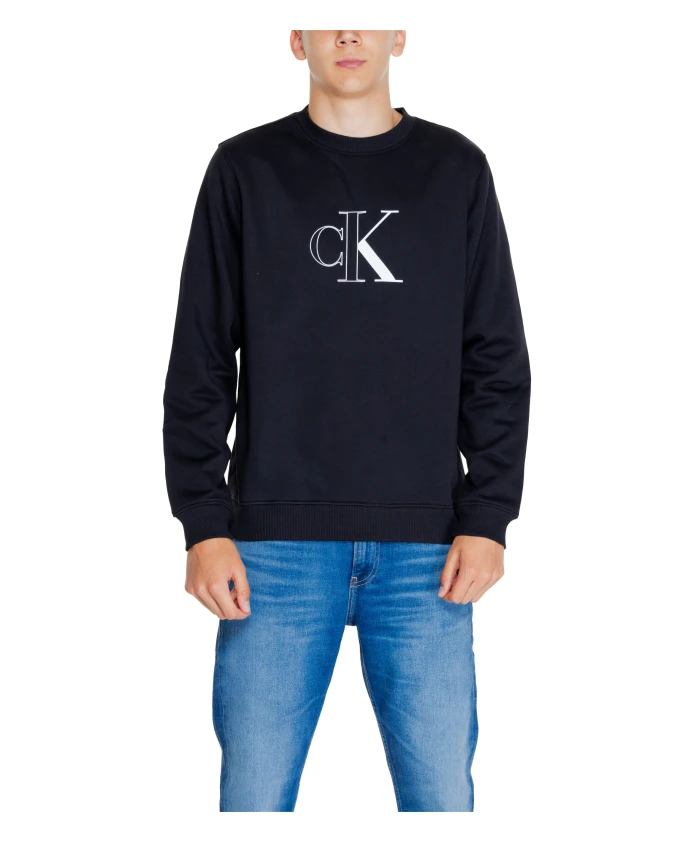 

Толстовка Monologo из осенне зимней коллекции Calvin Klein Jeans, черный