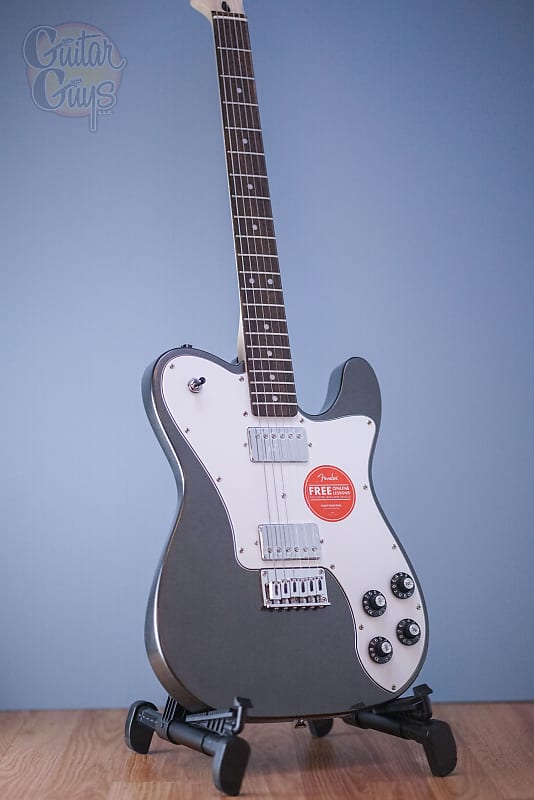 Электрогитара Squier Affinity Series Telecaster Deluxe LF Charcoal Frost Metal