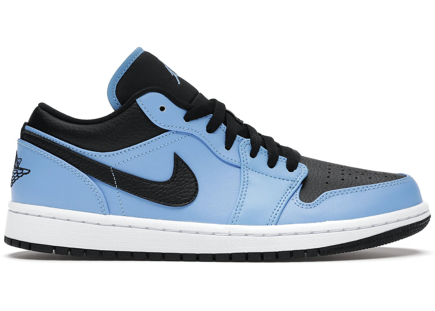 

Кроссовки Jordan 1 Low University, синий-черный