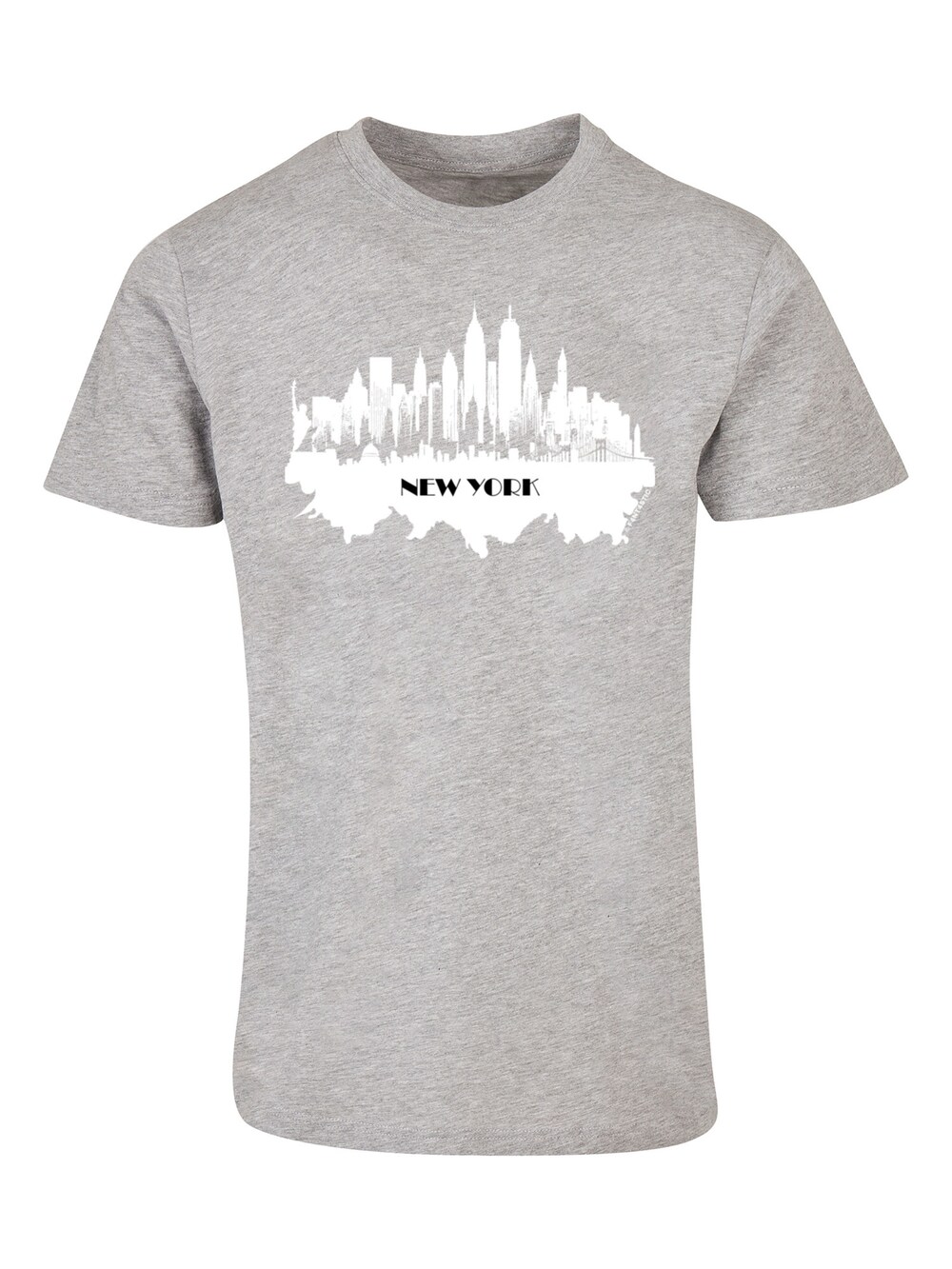 Футболка F4Nt4Stic Cities Collection - New York skyline, серый