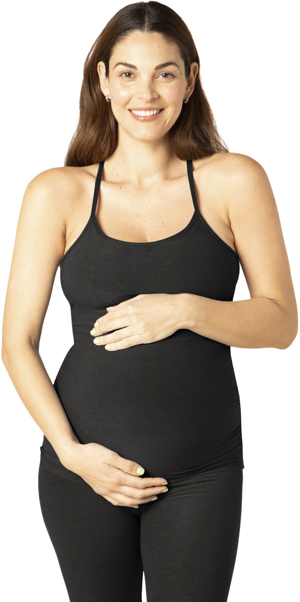Майка Keep Cool для беременных с открытой спиной — женская Beyond Yoga, черный